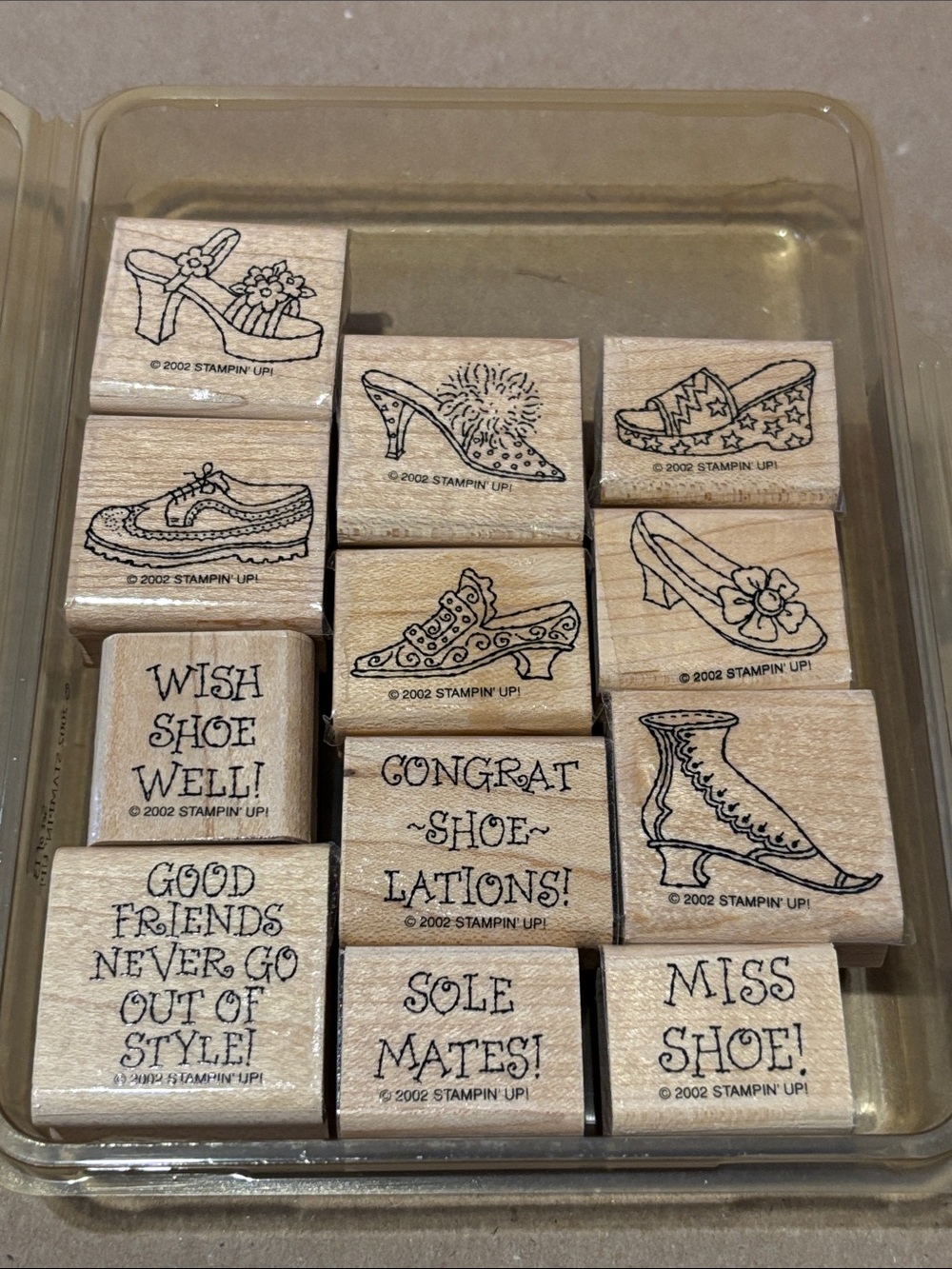 Stampin' Up! Vintage Stamp Set Steppin’ Style